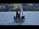 Barques catalanes sur le lac de Matemale2