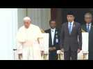 Pope Francis meets Indonesia's President Joko Widodo in Jakarta