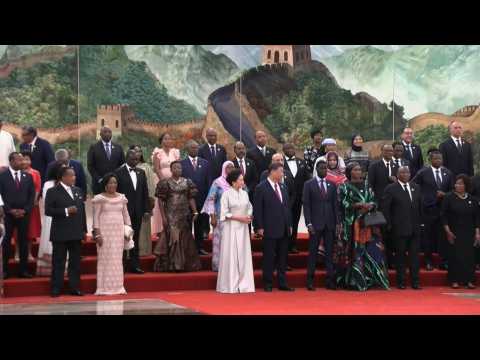 China’s Xi and African leaders pose for group photo during Beijing summit