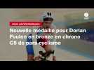 VIDÉO. Jeux paralympiques. Nouvelle médaille pour Dorian Foulon en bronze en chrono C5 de para cyclisme