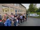 VIDÉO. À Mondeville, les parents de cette école se mobilisent contre la fermeture d'une classe