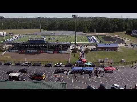 Aerial images of US school where gunman killed four