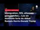 VIDEO. Immigration, IVG, attaques personnelles... Les six moments forts du débat Kamala Harris-Donald Trump