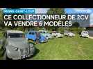 Collectionneur de Citroën 2CV, Albert Gatouillat va vendre 6 modèles