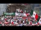 Manifestation à Mexico contre la réforme judiciaire récemment votée