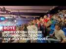 Roye : des élèves du collège Louise-Michel à la découverte des Jeux paralympiques de Paris 2024