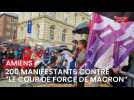 200 manifestants contre 