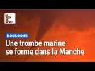 Une trombe marine se forme dans la Manche à Boulogne