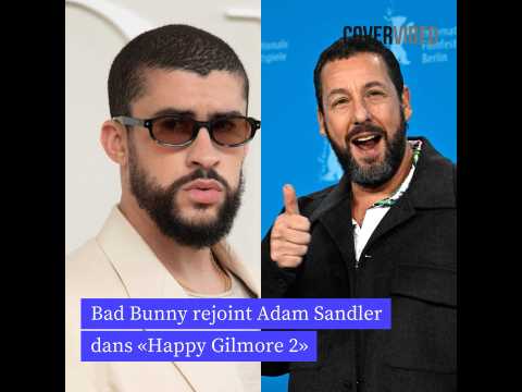 VIDEO : Bad Bunny rejoint Adam Sandler dans Happy Gilmore 2