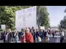 Manifestation inondés Montreuil