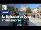 La cérémonie pour l'anniversaire de la libération de Douai