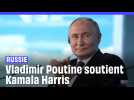 Russie : Vladimir Poutine affirme soutenir Kamala Harris à la présidentielle américaine