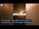 Incendie voitures Morlaix