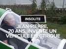 Jean-Pierre, 70 ans, crée un bolide électrique dans le Lot