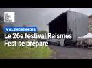 Raismes : visite du site du 26e festival Raismes Fest