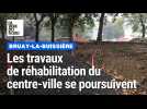 Bruay : travaux place de l'Europe