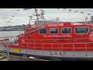 Le canot d'intervention de la SNSM de retour au port de Boulogne-sur-Mer après un coup de jeune