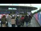 Spectators arrive at Stade de France for Paralympics closing ceremony