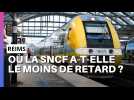 Quelles sont les régions où la SNCF a le moins de retard ?