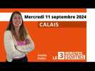 Le 3 Minutes Sorties à Calais et dans le Calaisis des 14 et 15 septembre