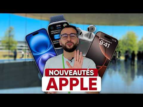 Premier essai des iPhone 16 : on vous présente les nouveautés