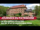 41e Journées européennes du patrimoine: rendez-vous les 20, 21 et 22 septembre 2024