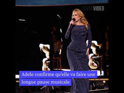 VIDEO : Adele confirme qu'elle va faire une longue musicale