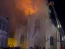 Saint-Omer : l'incendie de l'église de l'Immaculée Conception filmé par un habitant