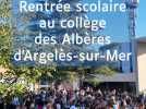 Rentrée scolaire au collège des Albères