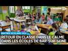 Retour en classe dans le calme pour les élèves de Bar-sur-Seine en cette rentrée scolaire 2024
