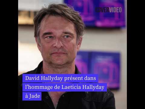 VIDEO : David Hallyday prsent dans l?hommage de Laeticia Hallyday  Jade