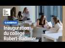 Le collège Robert-Badinter inauguré le jour de la rentrée