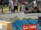 Sports extrêmes - Deux stars mondiales du ride, Kriss Kyle et Thomas Genon, ont fait le show au skatepark de Nevers [Vidéo]