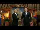 Russia's President Putin meets Mongolian counterpart Khurelsukh