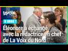 Éléonore, 19 ans, a échangé avec la rédactrice en chef de La Voix du Nord pour les 80 ans du journal