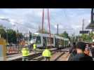 Le tramway qui a déraillé à Nantes est remis sur les voies