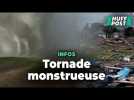 Les images terrifiantes de la tornade monstre qui a détruit une ville dans l'Iowa