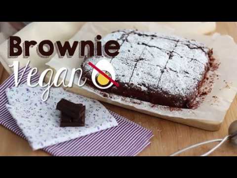 Brownie vegan, sans œufs, ni lait