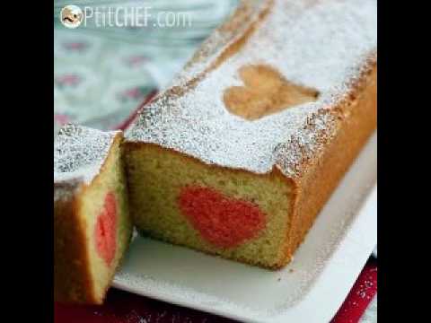 Gâteau surprise pour la saint valentin