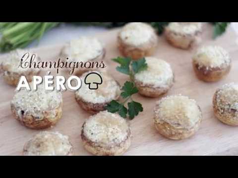 Champignons farcis pour l'apéro