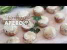 Champignons farcis pour l'ap&eacute;ro - Label : Ptitchef FR Cloud - Category : Cuisine