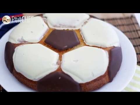 Gâteau ballon de football