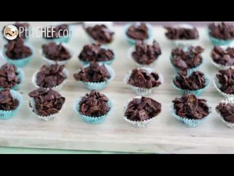 Roses des sables au chocolat