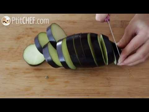 Mini pizzas d'aubergine