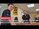 Nicolas et Arnaud Denivet du club de Gauchy parmi les meilleurs du monde au baby-foot