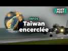 La Chine simule une pluie de missiles sur Taïwan, l'île désormais encerclée