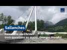 Passerelle sur l'Arve à Sallanches : trois questions au maire, Georges Morand