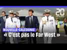Emmanuel Macron à Nouméa : la Nouvelle-Calédonie, « c'est pas le Far West » #shorts