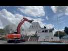 VIDEO. Démoli, le palais des congrès du Loroux-Bottereau est tombé