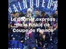 Le débrief express de la finale de la Coupe de France entre l'OL et le PSG (1-2)